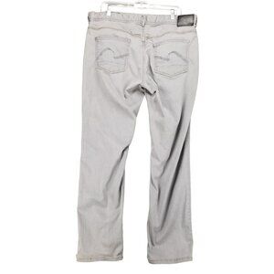 Jules Jeans Mens 38x32 Gray Slim Premium Urban Technical Stretch Denim